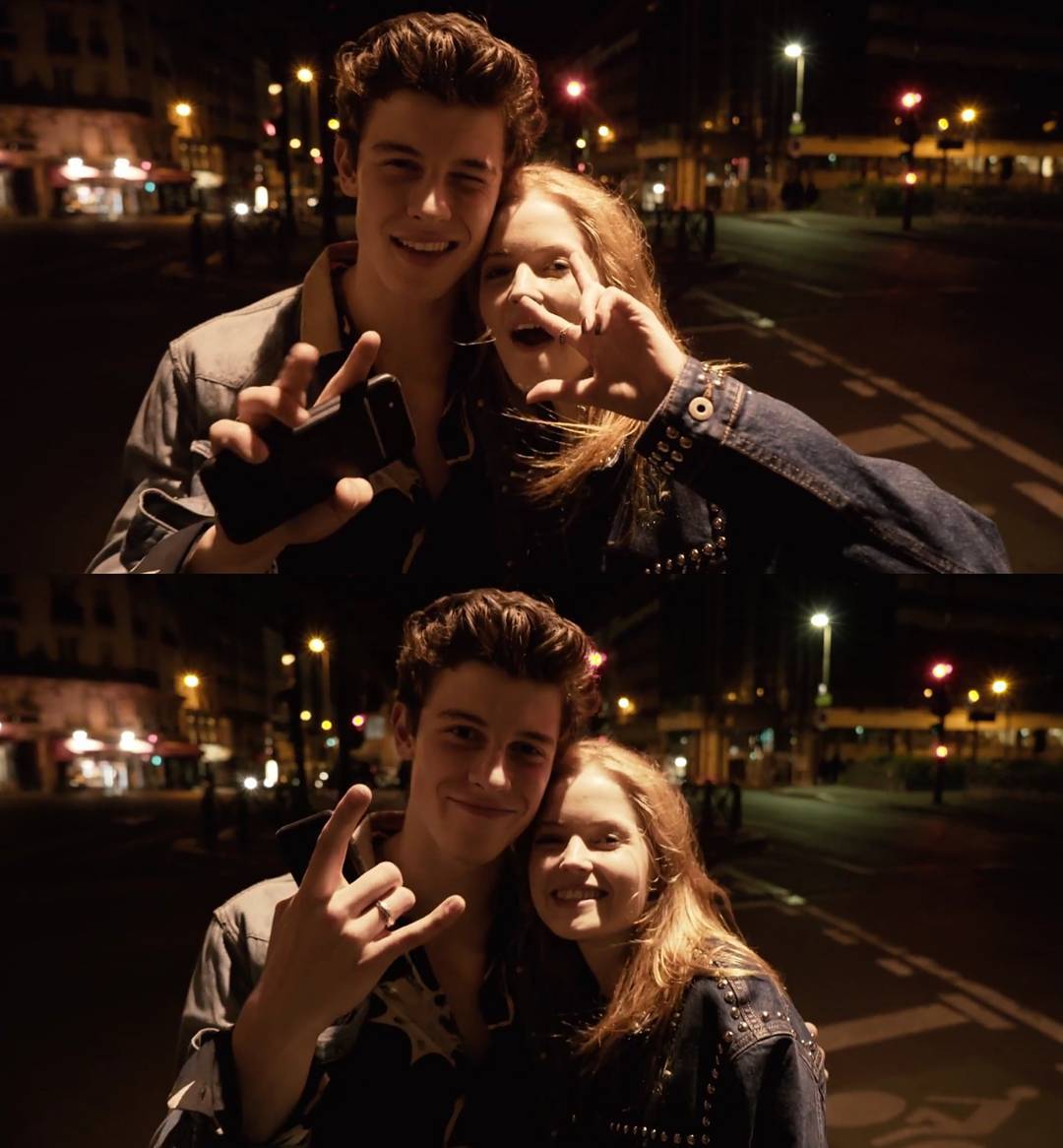 Ellie Bamber And Shawn Mendes