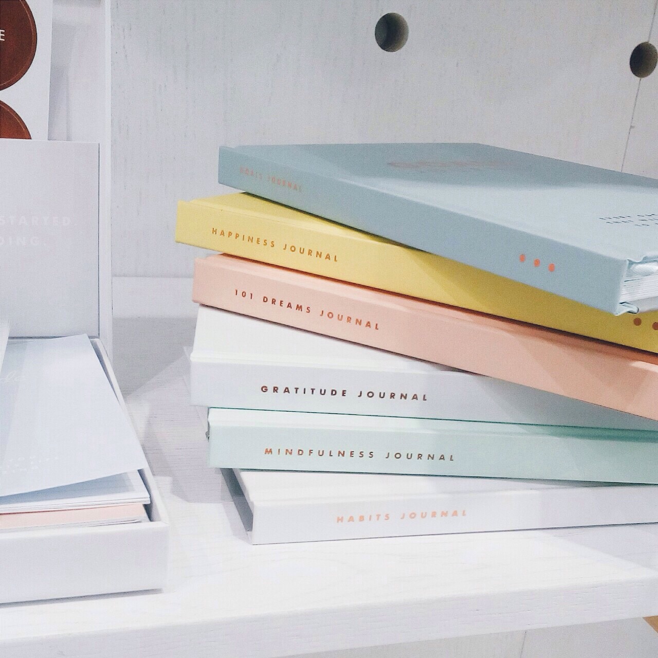 aesthetic books pastel pink yellow blue white weheartit...