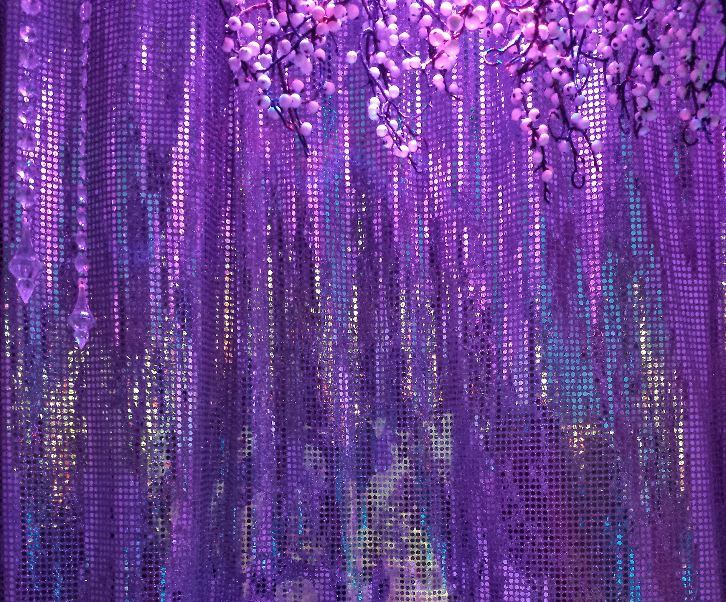 shimmery fabric purple lights texture blacklight backgr...