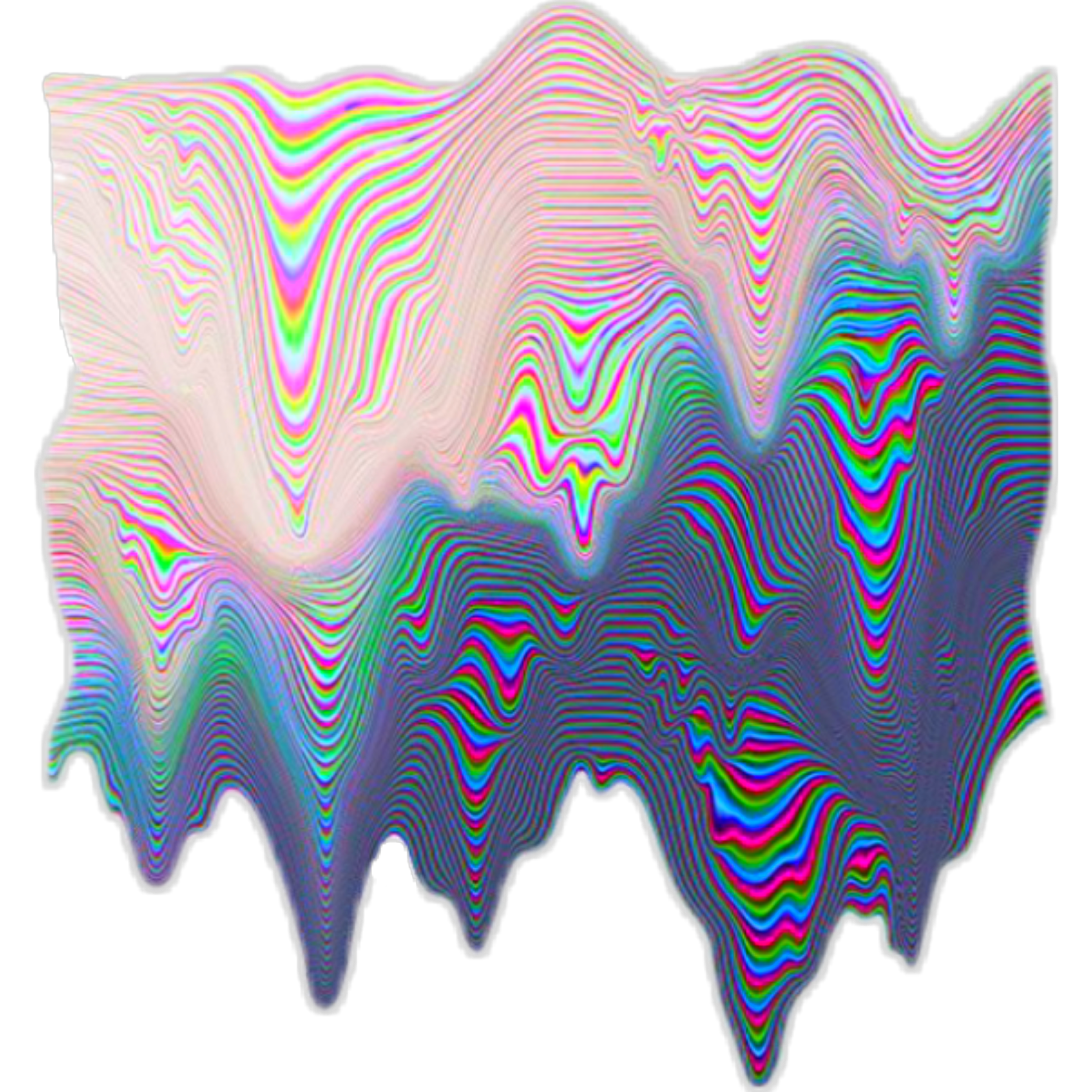 glitch vaporwave overlay transparent picsart sticker ftestickers twitch pngs pngfind