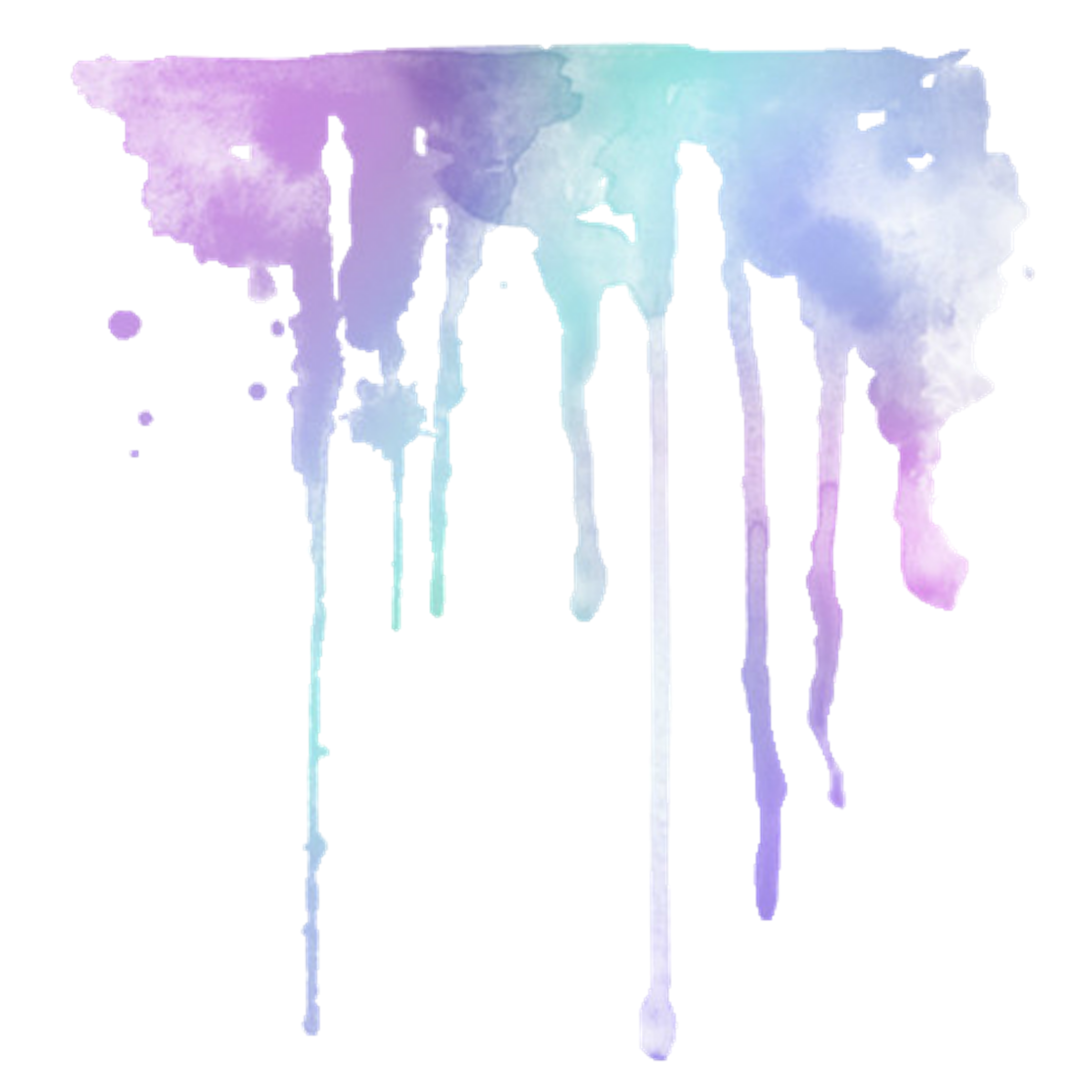 color water color drips