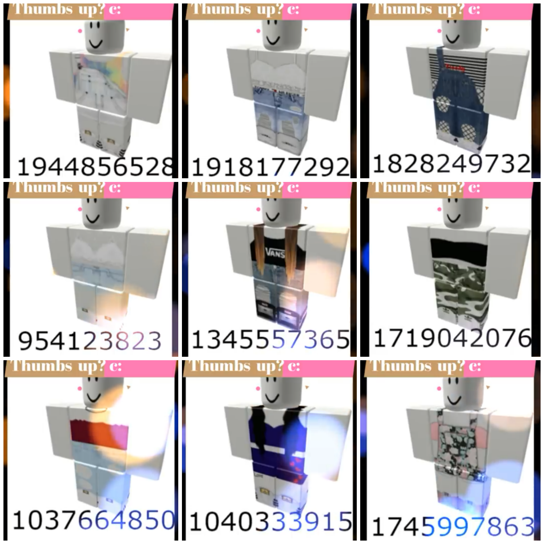 Roblox Girls Clothes Id