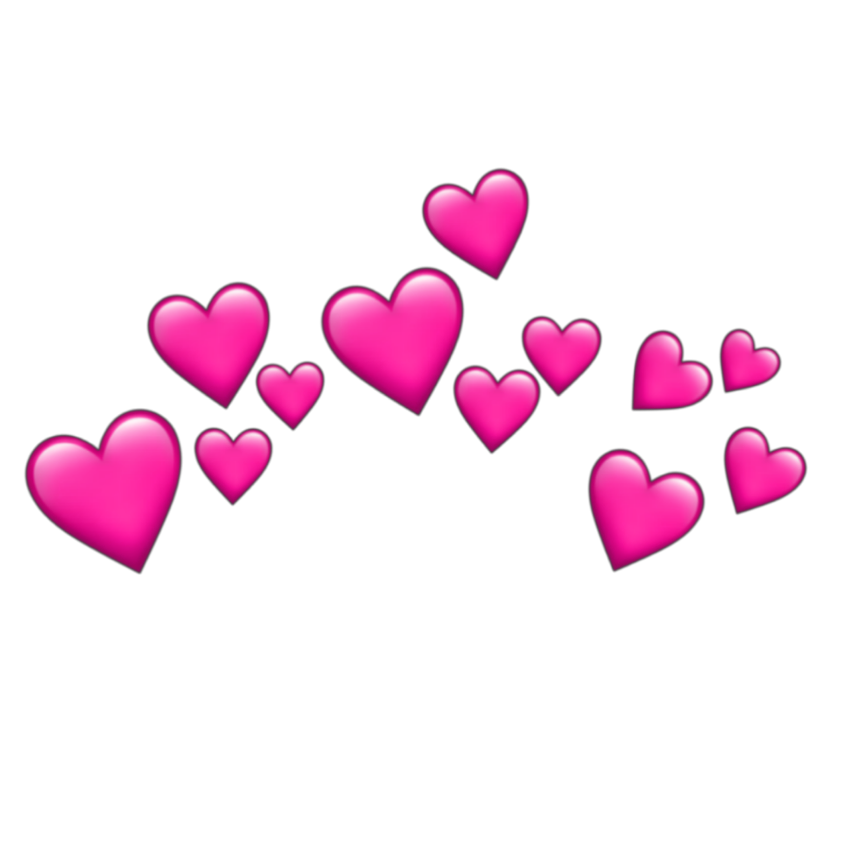 Crown Dudahmt Tumblr Coração Heart Emoji Rosa Pink