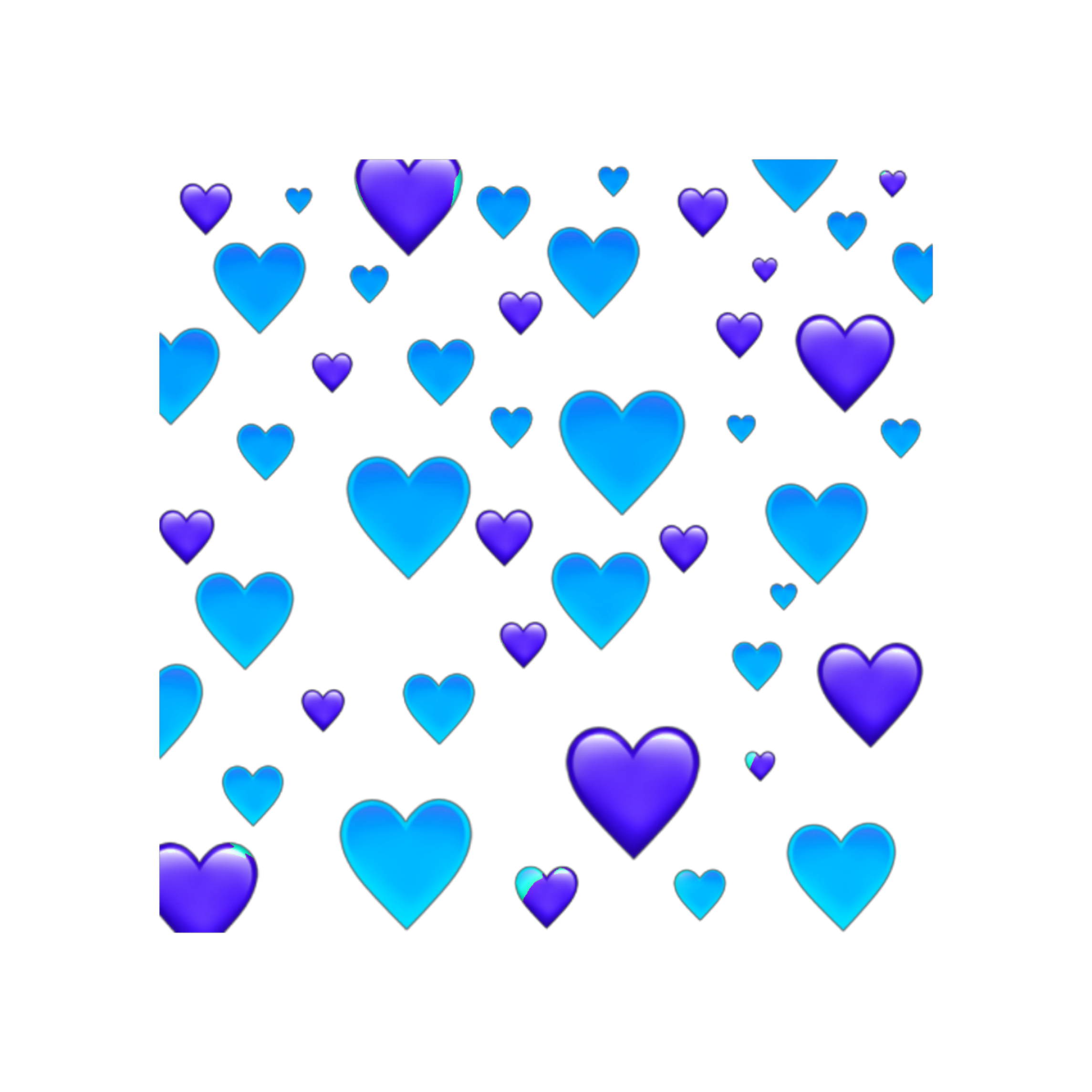 blue purple background heart hearts heartbackground aes...