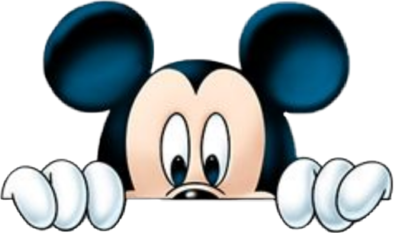 Mickey Peeking Svg Svg Files Mickey Mouse Svg Drawing Illustration Sexiz Pix