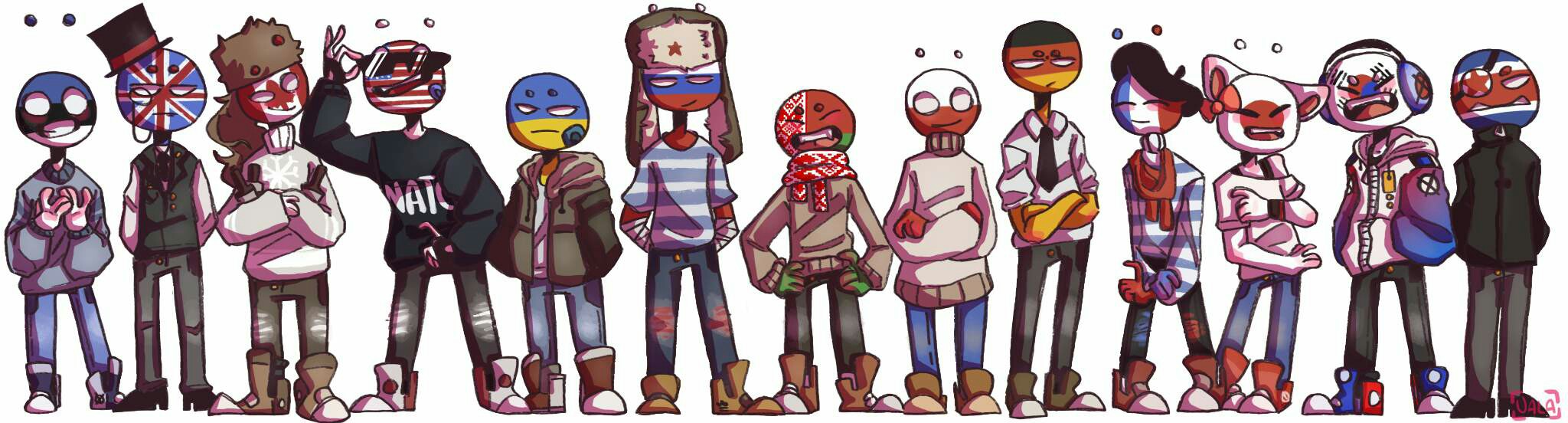 Countryhumans персонажи вики фандом фото 2