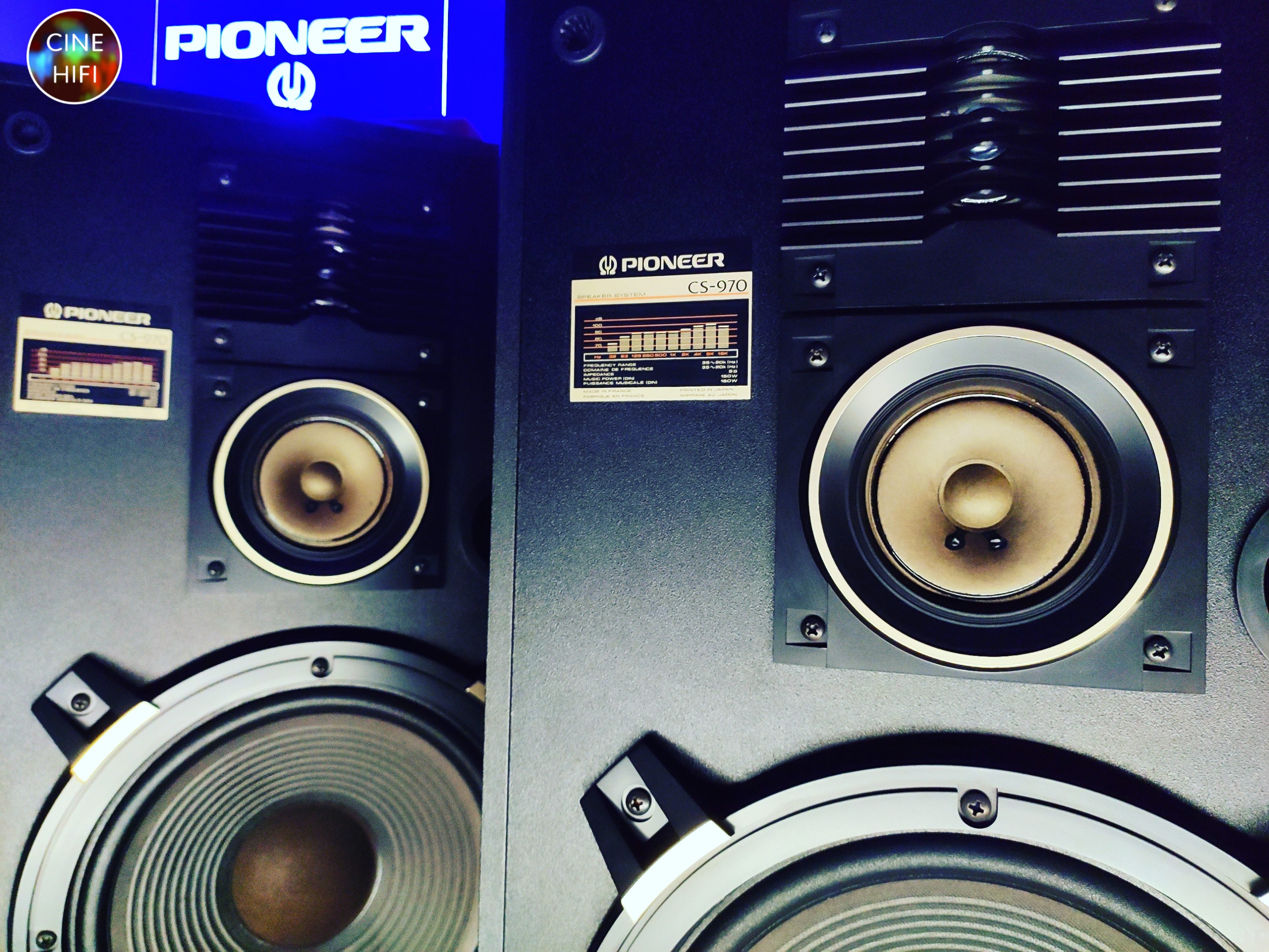 pioneer cs 970 speakers