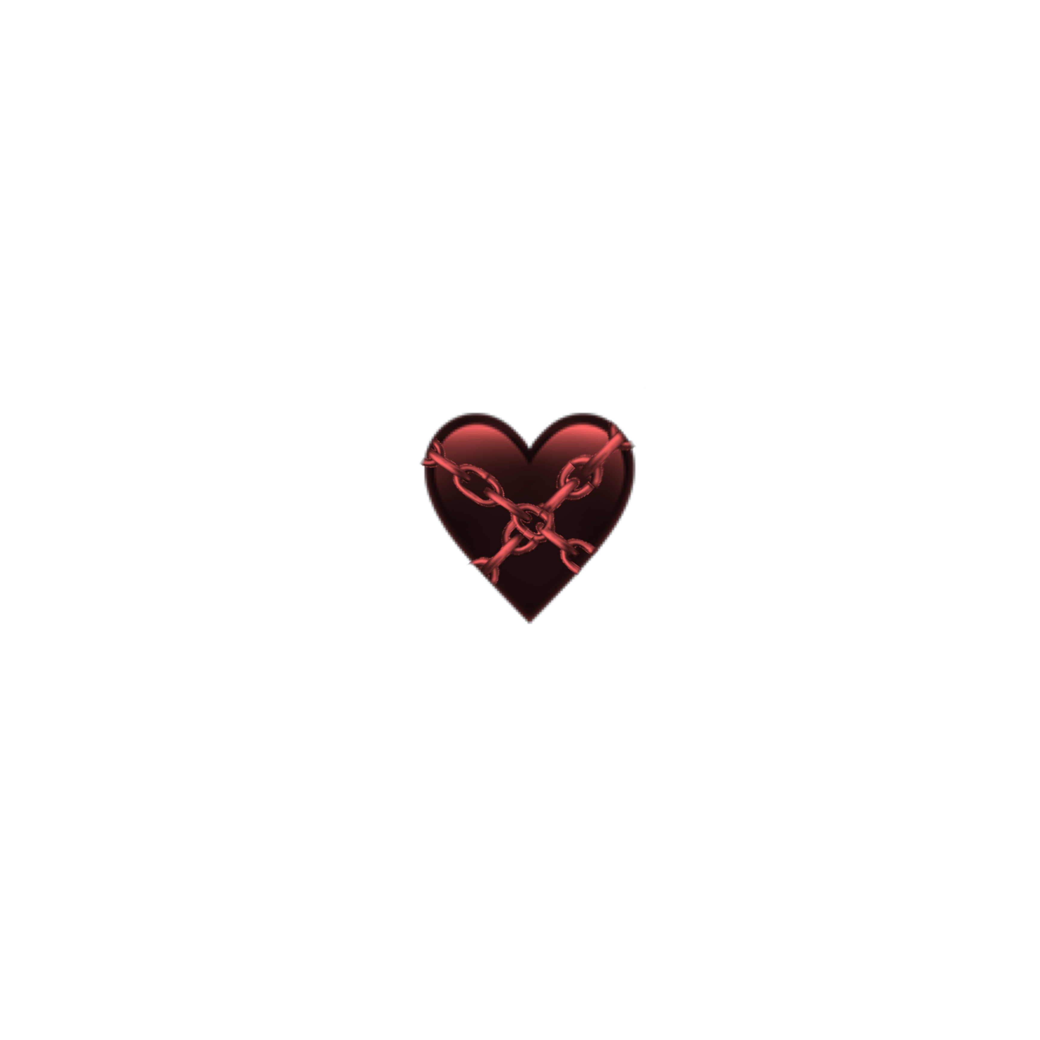 Black Red Emoji Heart Hearts Sticker By Satanicbarbie