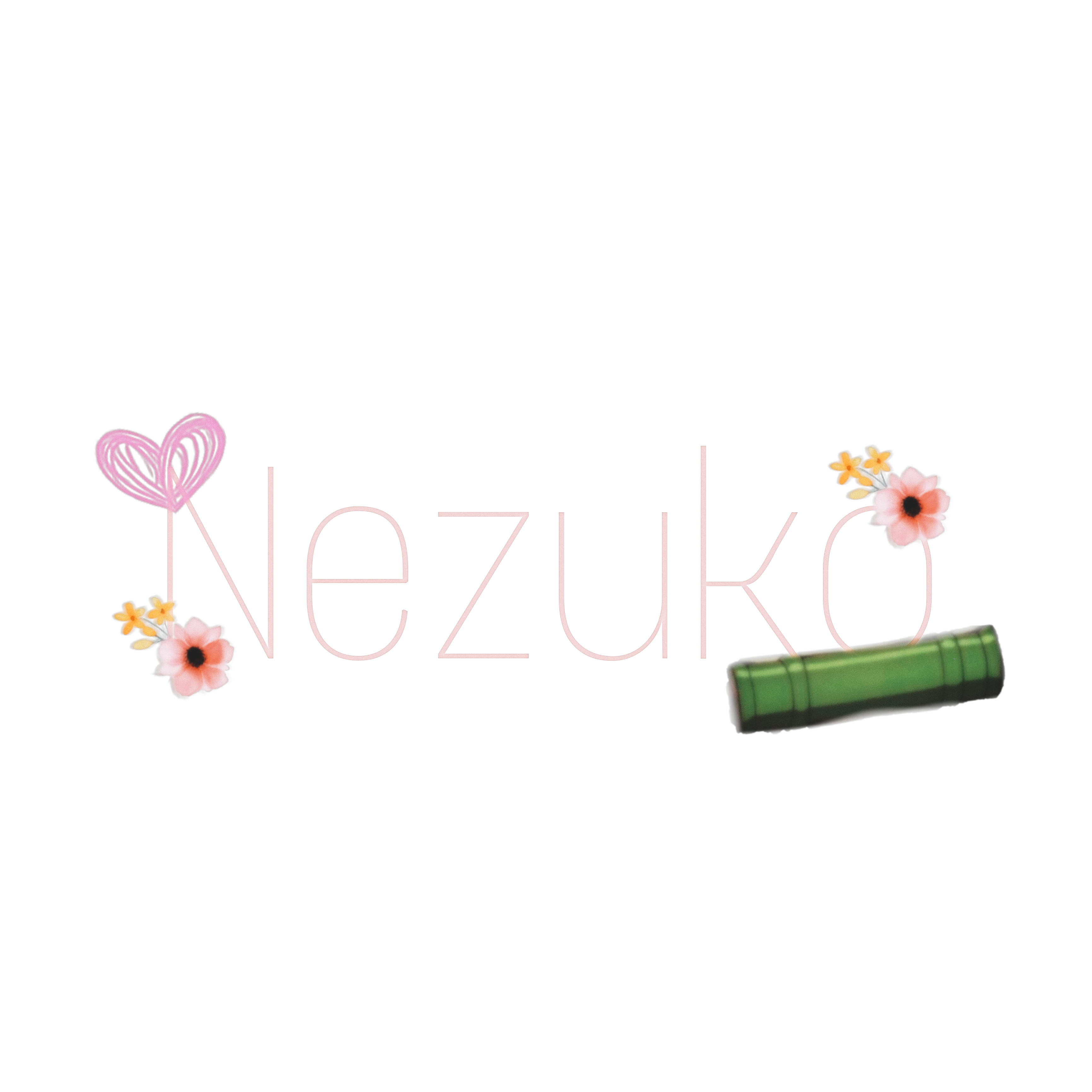 Nezuko Text Anime Nezukokamado Sticker By Narutouzumaki