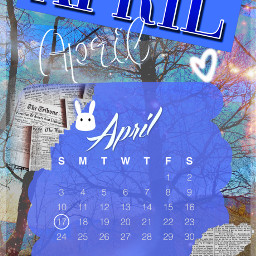 freetoedit avril april blue instagram instagramstory background phone calendar aprilcalendar2022 easter srcaprilcalendar2022