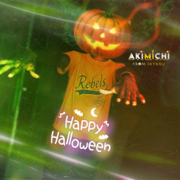 freetoedit halloween happyhalloween neon pumpkin spider photomanipulation picsartedit eccelebratinghalloween celebratinghalloween #halloween #halloween2021