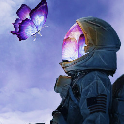 defi violet papillon cosmonaut freetoedit ircpurplesky purplesky