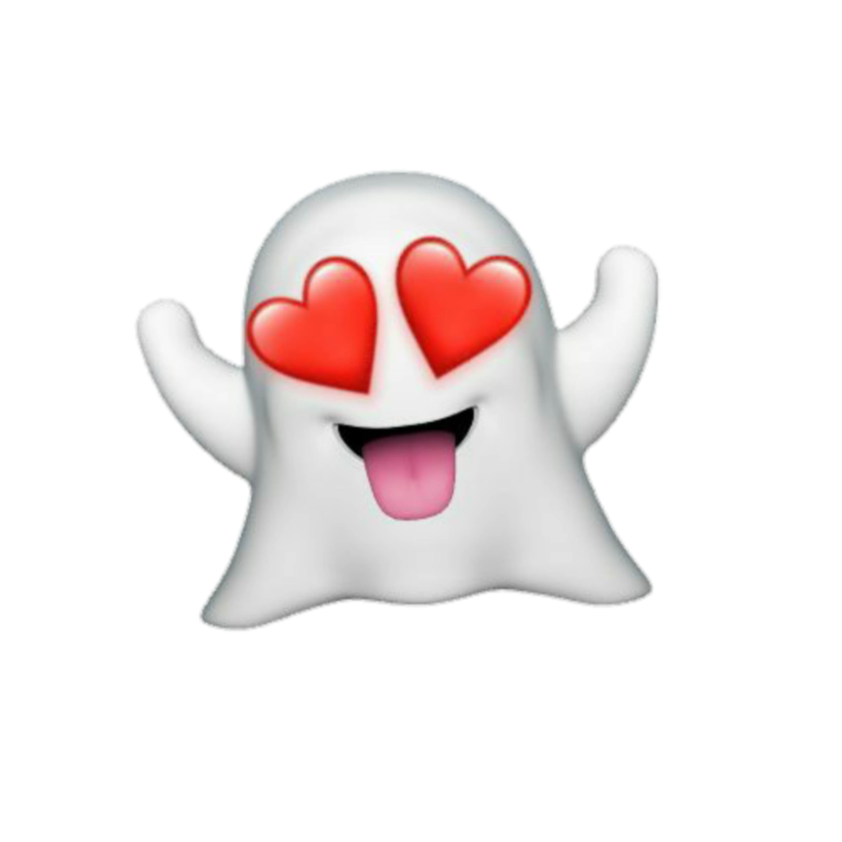 ghost-cute-iphone-ios-heart-memoji-sticker-by-sw33t4oney