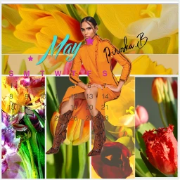 freetoedit myphotography design collage tulips art madebypiroska srcmaycalendar2022 maycalendar2022