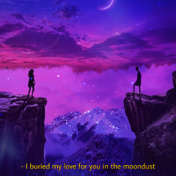 freetoedit couple moondust jamesyoung glitter mountain clouds sparkling aesthetic replay remix like