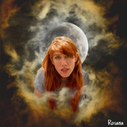 redhead redhair myself moon luna freetoedit