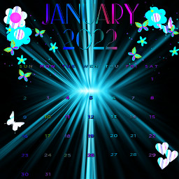 freetoedit snailtrailz calendar january januarycalendar january2022 2022 date week day month