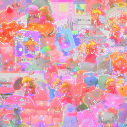 freetoedit pink hellokitty sanrio sanriocore mymelody littletwinstars kuromi cake candy pastel indie asthetic core breakfastcore kidcore rainbow cute kwaii daycare princesspeach supermario mario peach