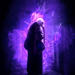 purple fire flame magic magical human night dark shadow glow freetoedit