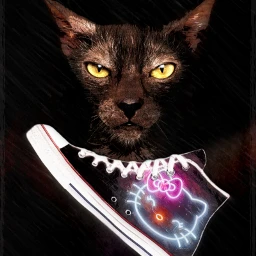 sneaker sneakerchallenge challenge remixit remixchallenge hellokitty kitty cat freetoedit ircdesignthesneaker designthesneaker