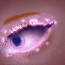 aesthetic eye animeye purpleaesthetic