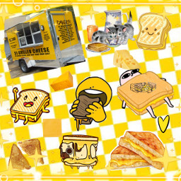 grilledcheese collage whydidimakethis
