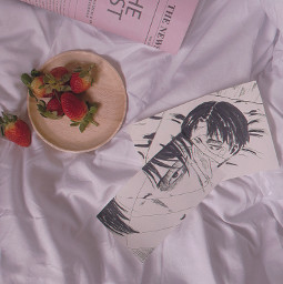 drawing photography aesthetic strawberry