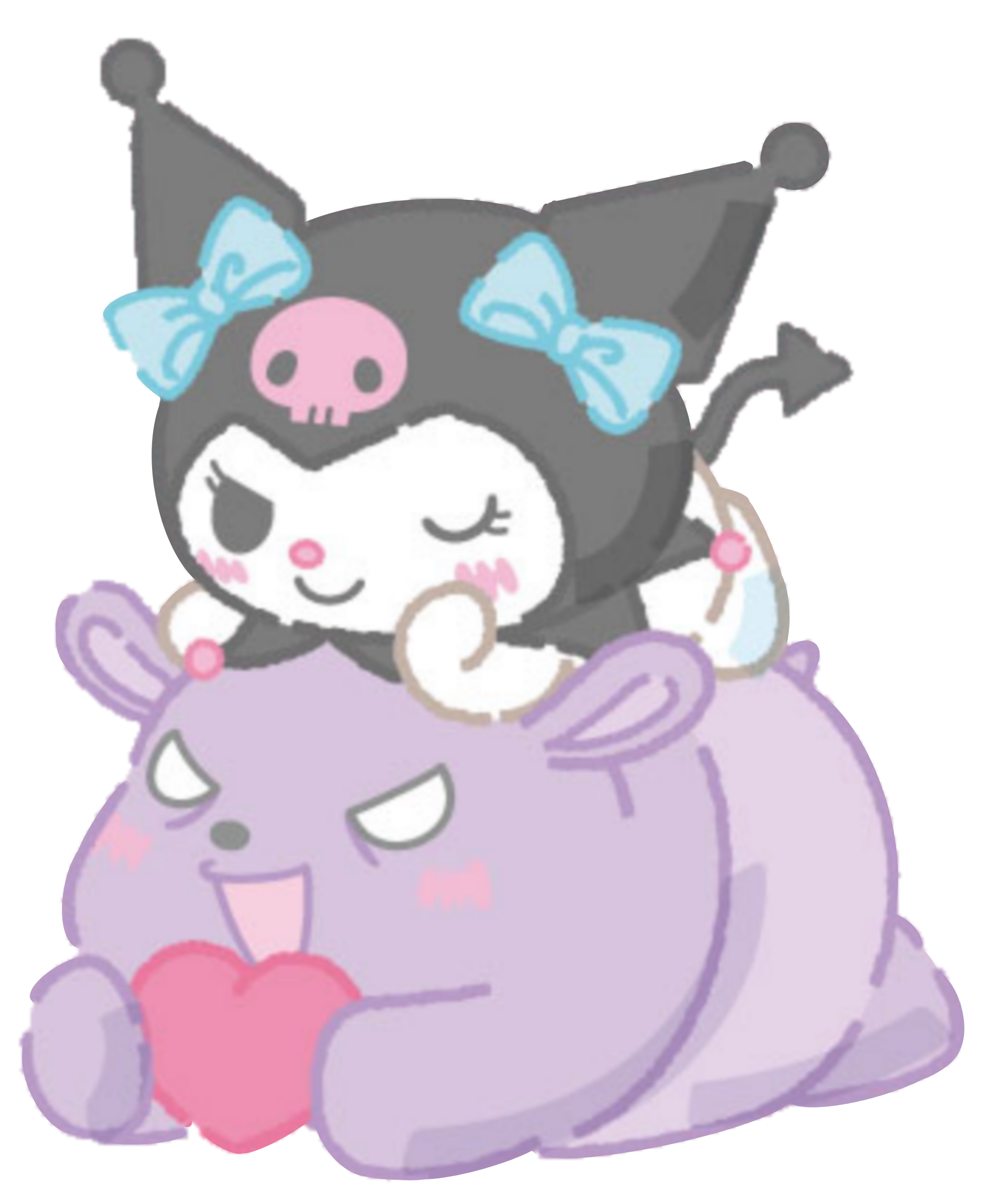 kuromi freetoedit kuromi sticker by love_sanrio