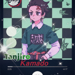 tanjiro demonslayer spotify freetoedit