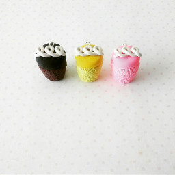 hostesscupcake cupcake cupcakes sweets cake cakes food polymerclay polymerclayart polymerclaylove polymerclayjewelry polymerclayartist claycharms kawaii cute pastels colorful snackcakes foods cookie dessert donuts freetoedit