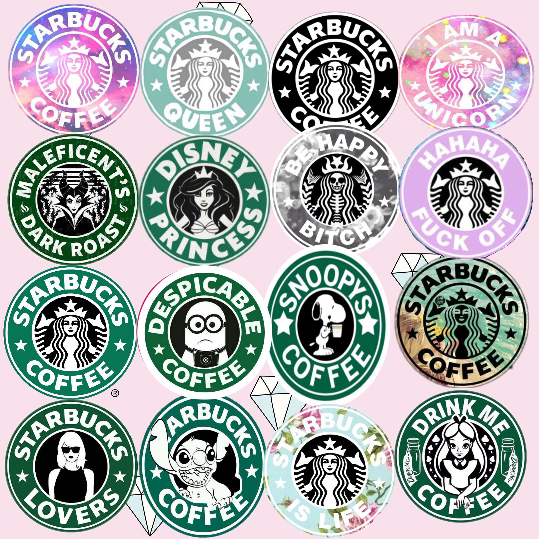 freetoedit starbucks LOGO CRAZY...