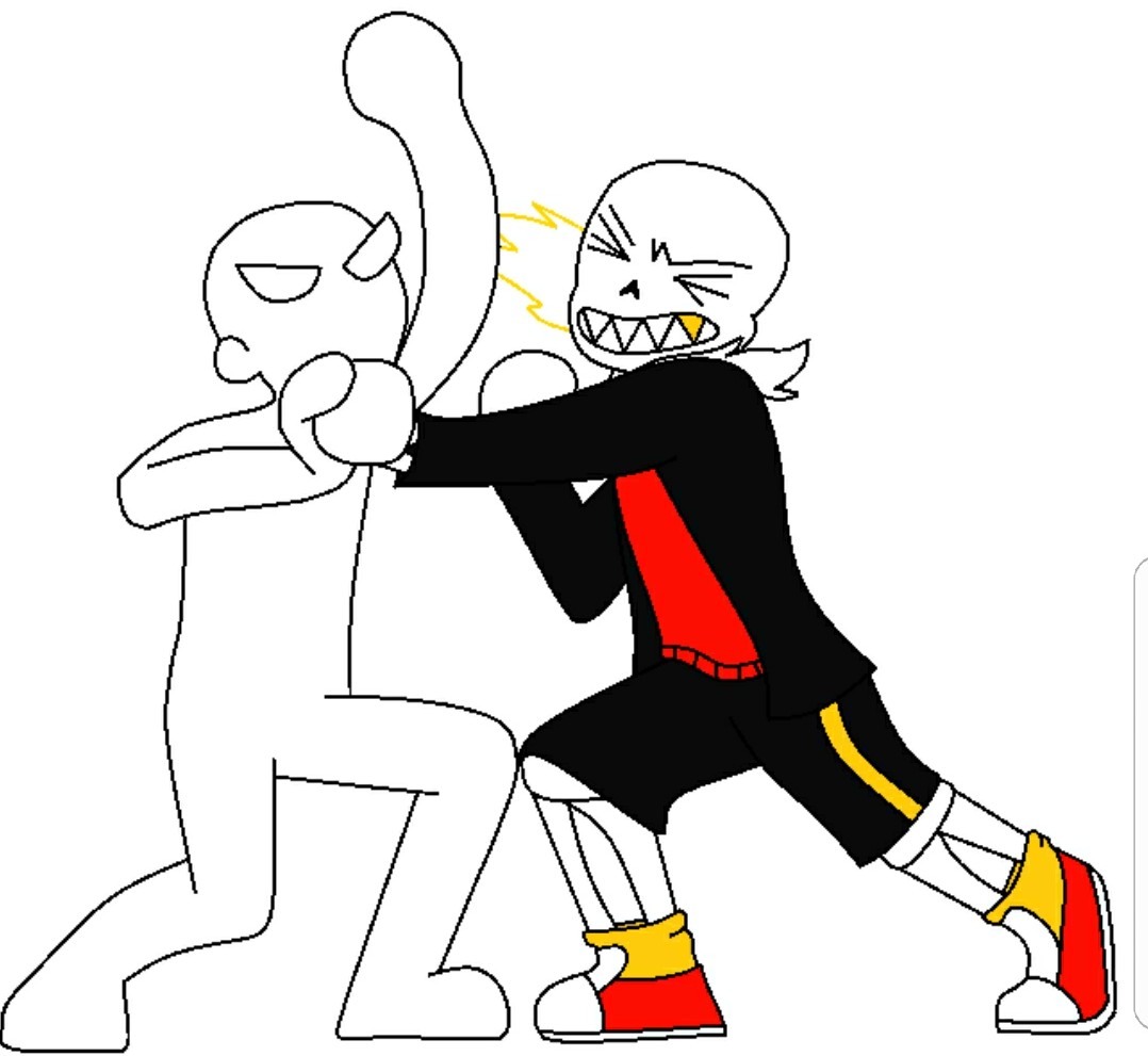 This visual is about freetoedit undertale base underfell fight #undertale #base...