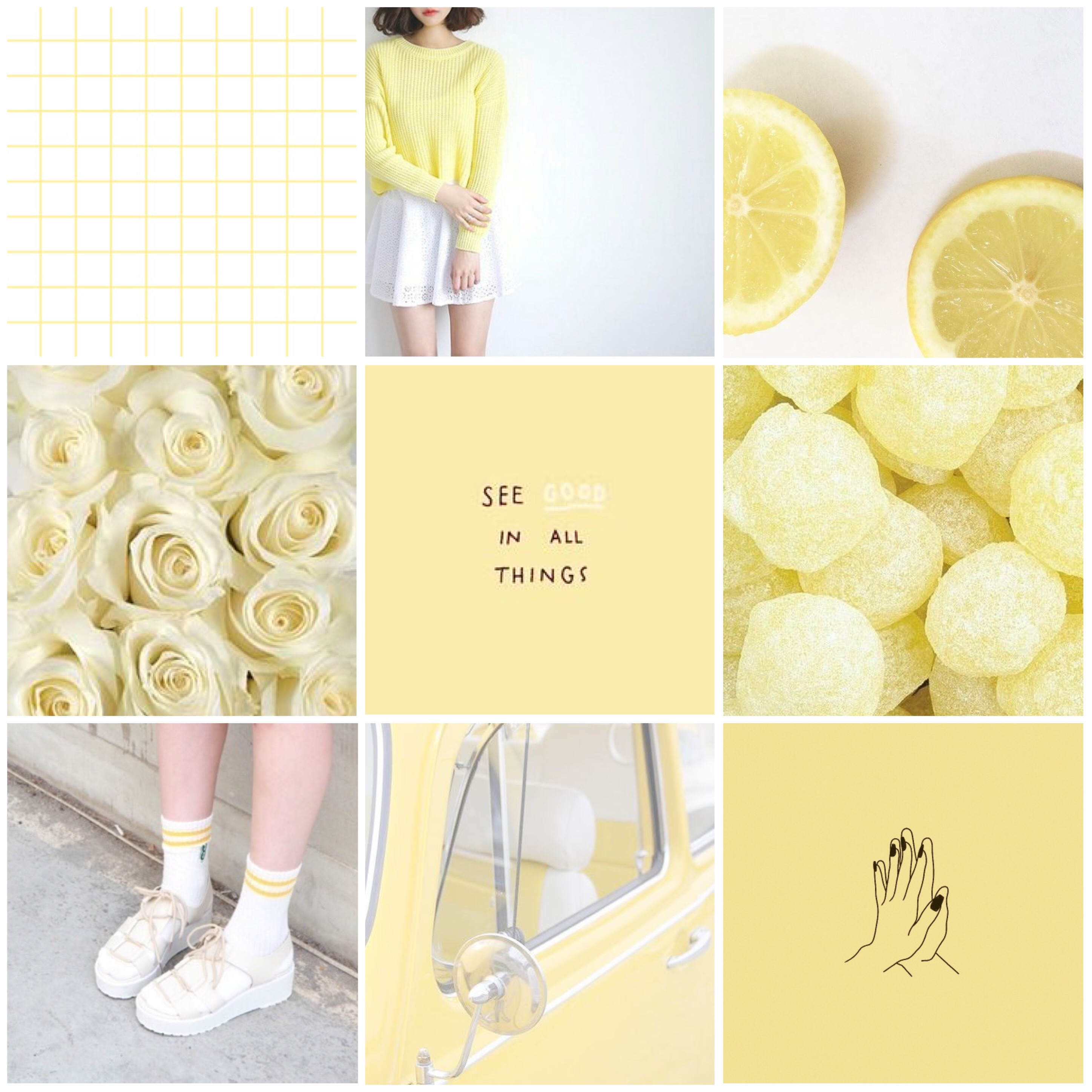 Pastel yellow aesthetic freetoedit...