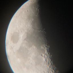 moon telescope sky night photography