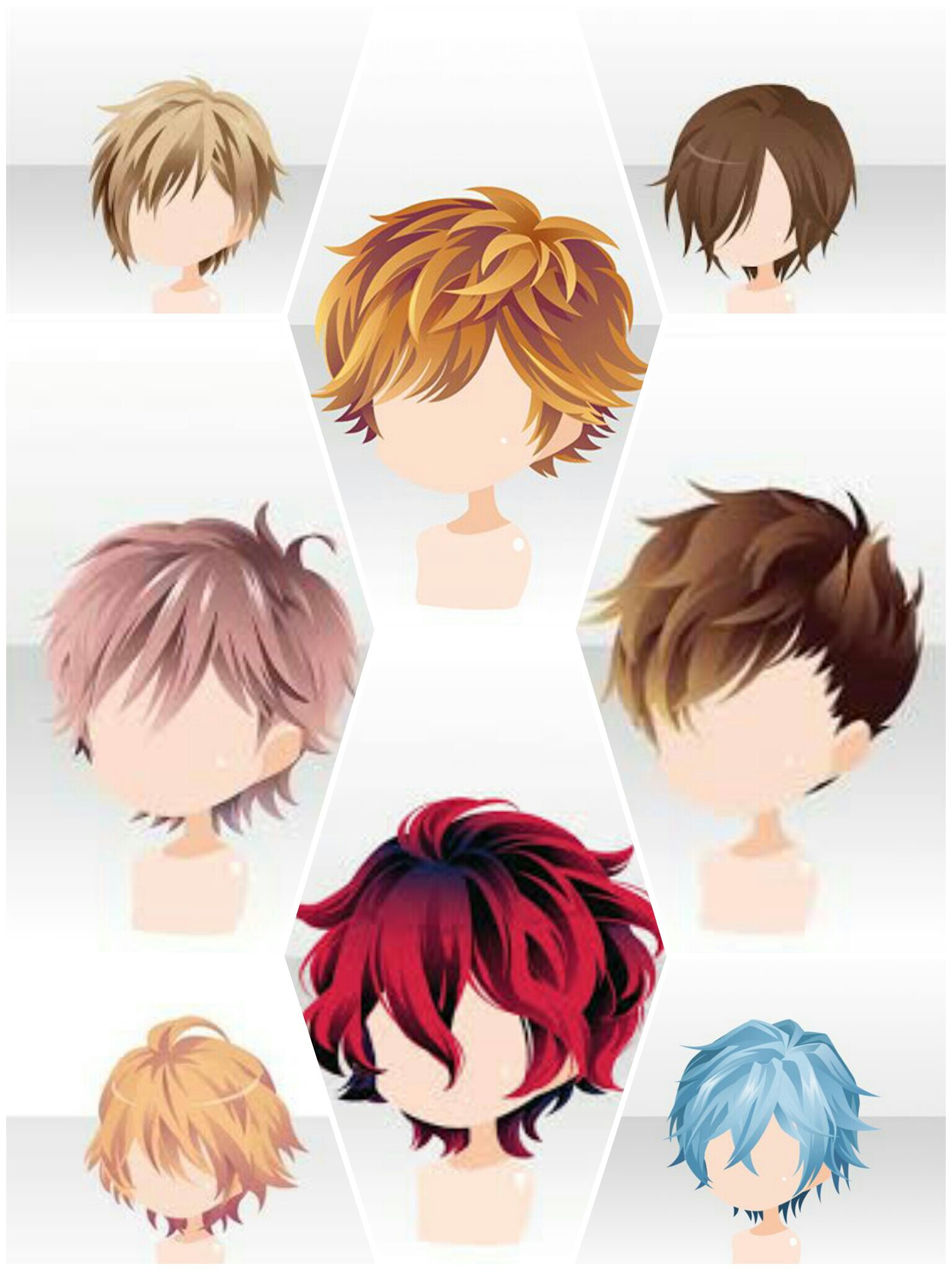 Anime Boy Hairstyles Image By Yaoihercegno
