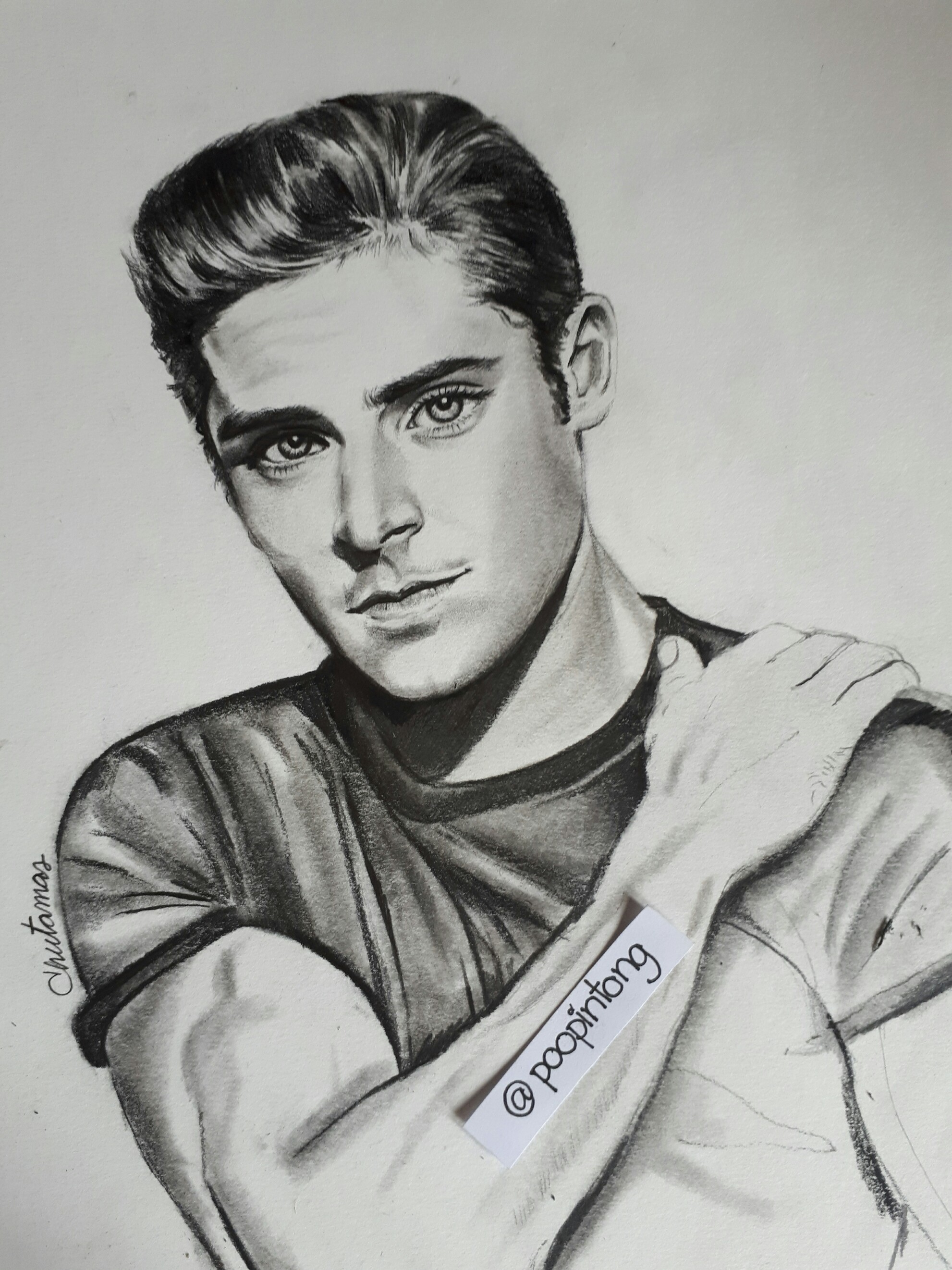 Drawingportrait Illustration Actorzac Image By Poo Blue