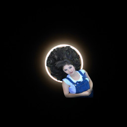 freetoedit eclipse girl hair solareclipseremix