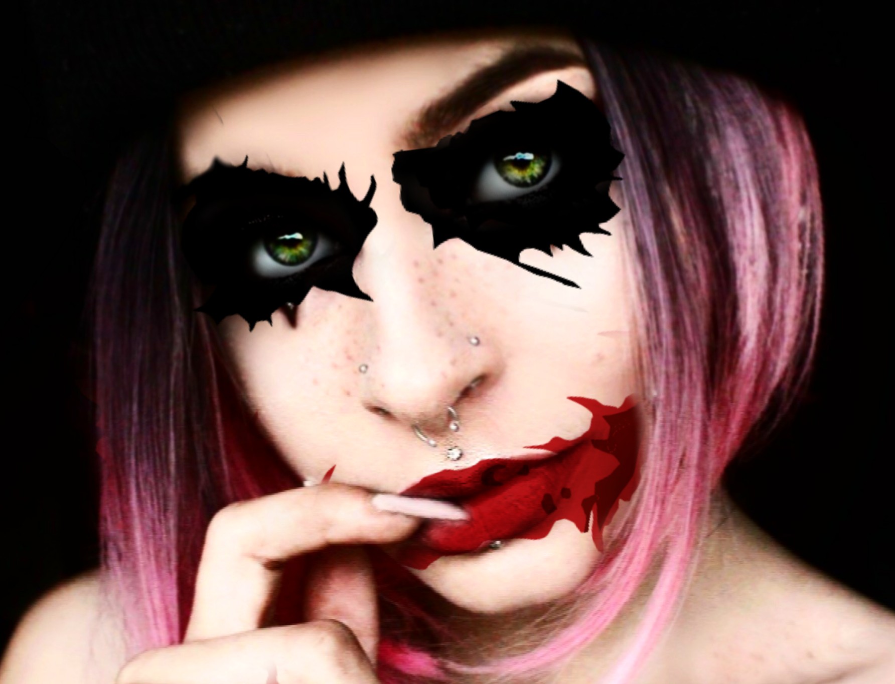 Woman Girl Face Makeup Joker Image By Mgroft Edits Woman Girl Face Makeup Joker Image By Mgroft Edits
