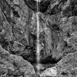 waterfall italy mountain water rock