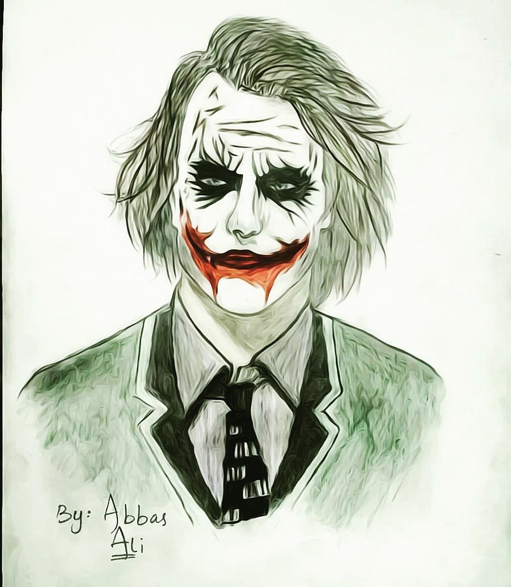 Joker Drawing Sketch