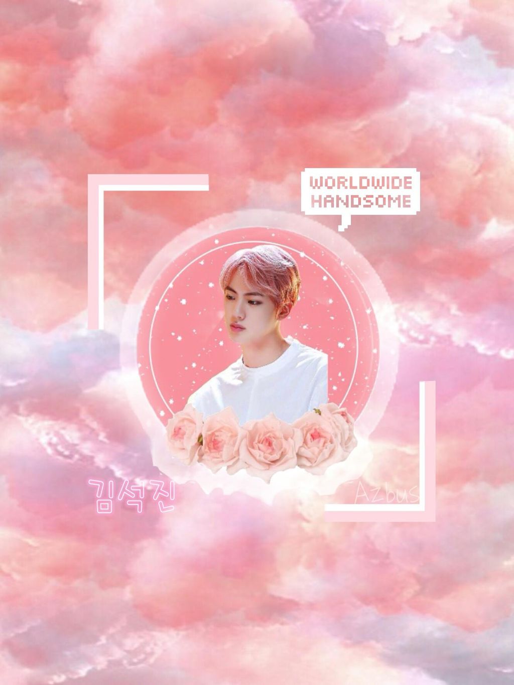 Bts Jin Kpop Hbd Kpopwallpaper Wallpaper Aesthetic