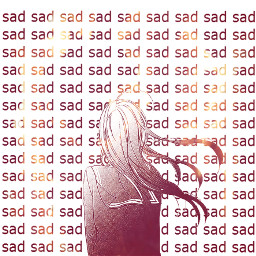 sad anime animegirl depression depressed freetoedit
