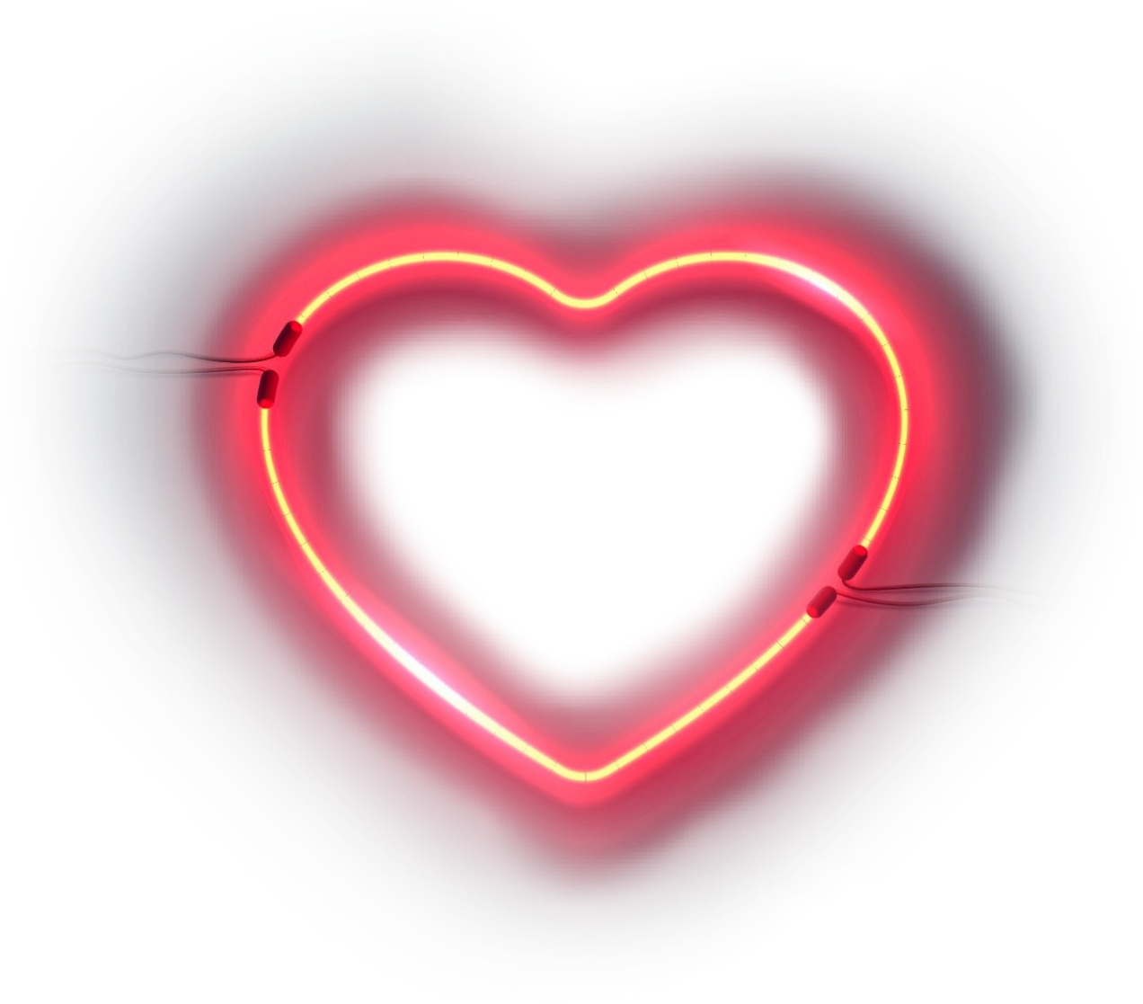This visual is about heart redheart light neonlight heartlight freetoedit #heart...