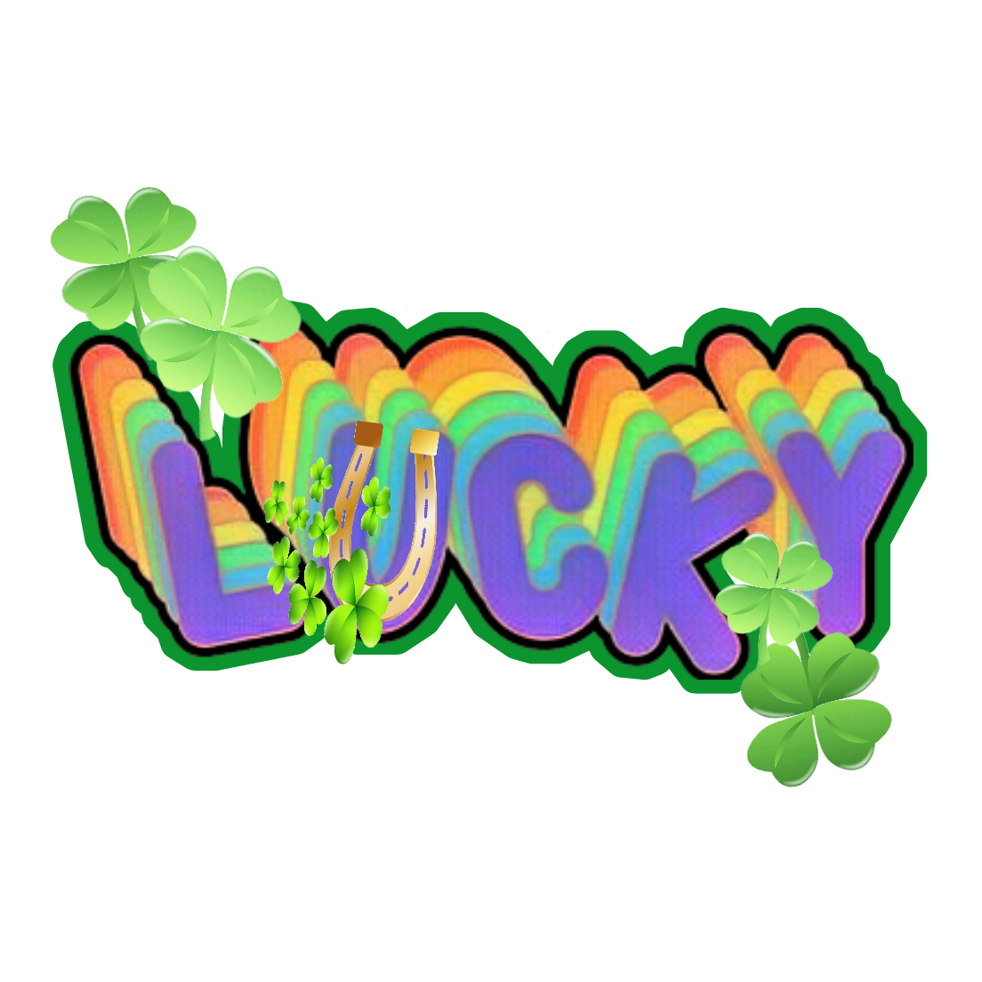lucky stpatricksday freetoedit #lucky sticker by @aramvs