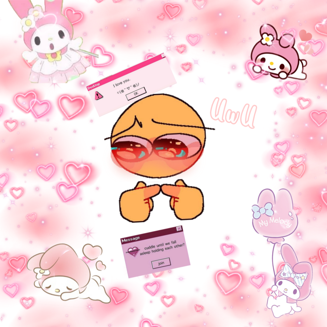 Uwu Pink Cute Love Sticker By Thatnongendermonster