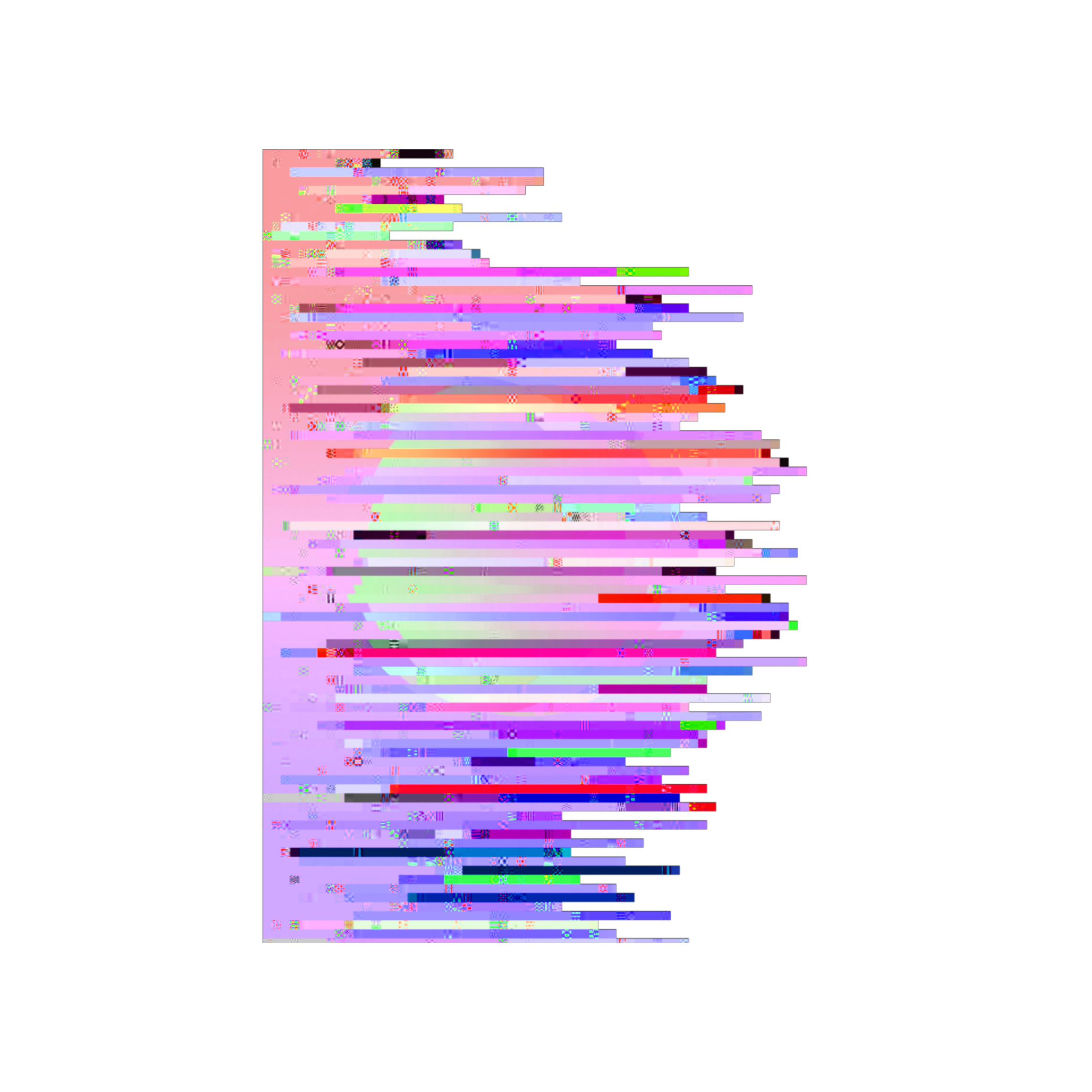 3d glitch overlay png - meshpery