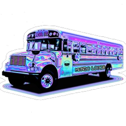 Bus Sticker Challenge On Picsart
