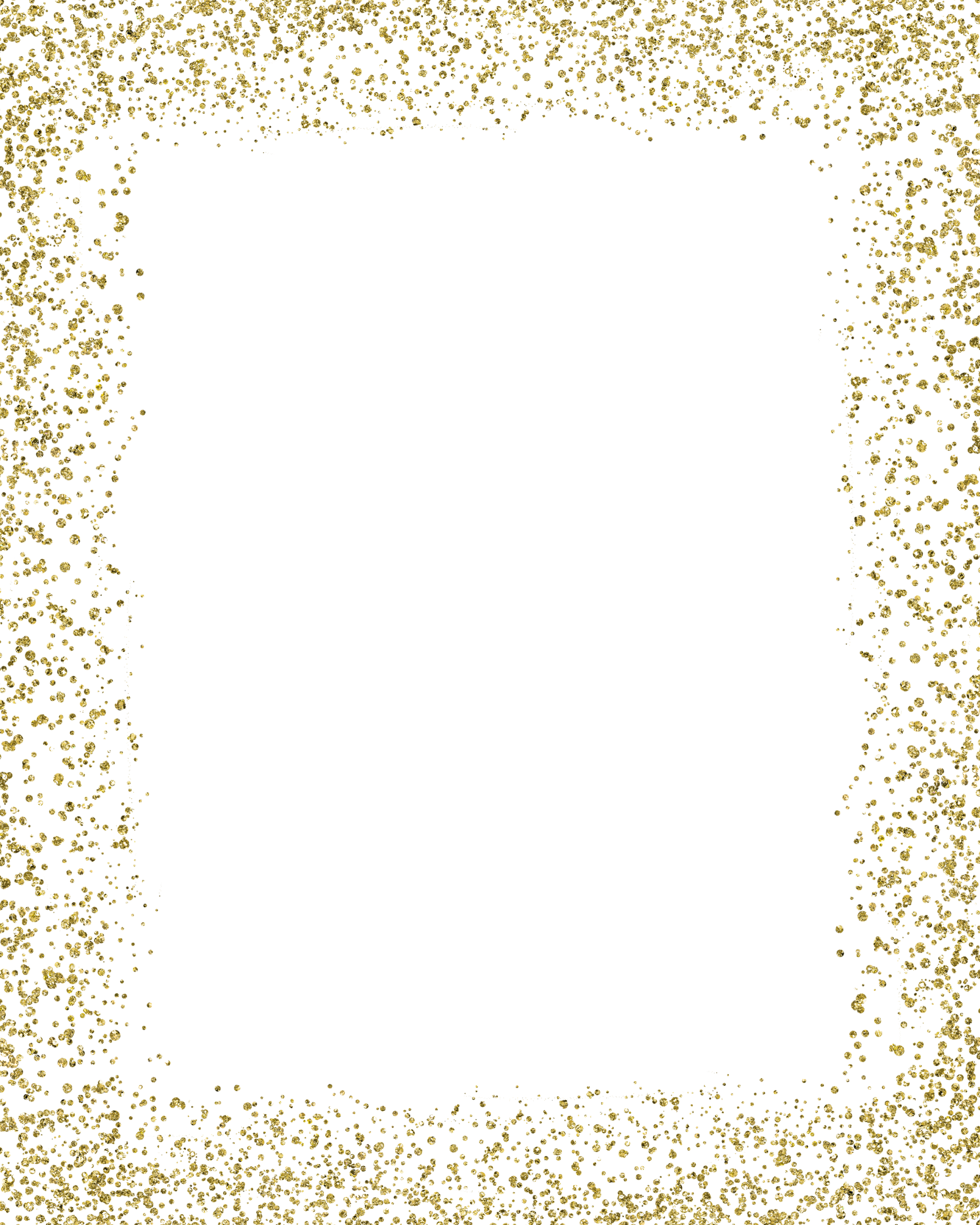 ftestickers frame glitter gold - Sticker by Pennyann