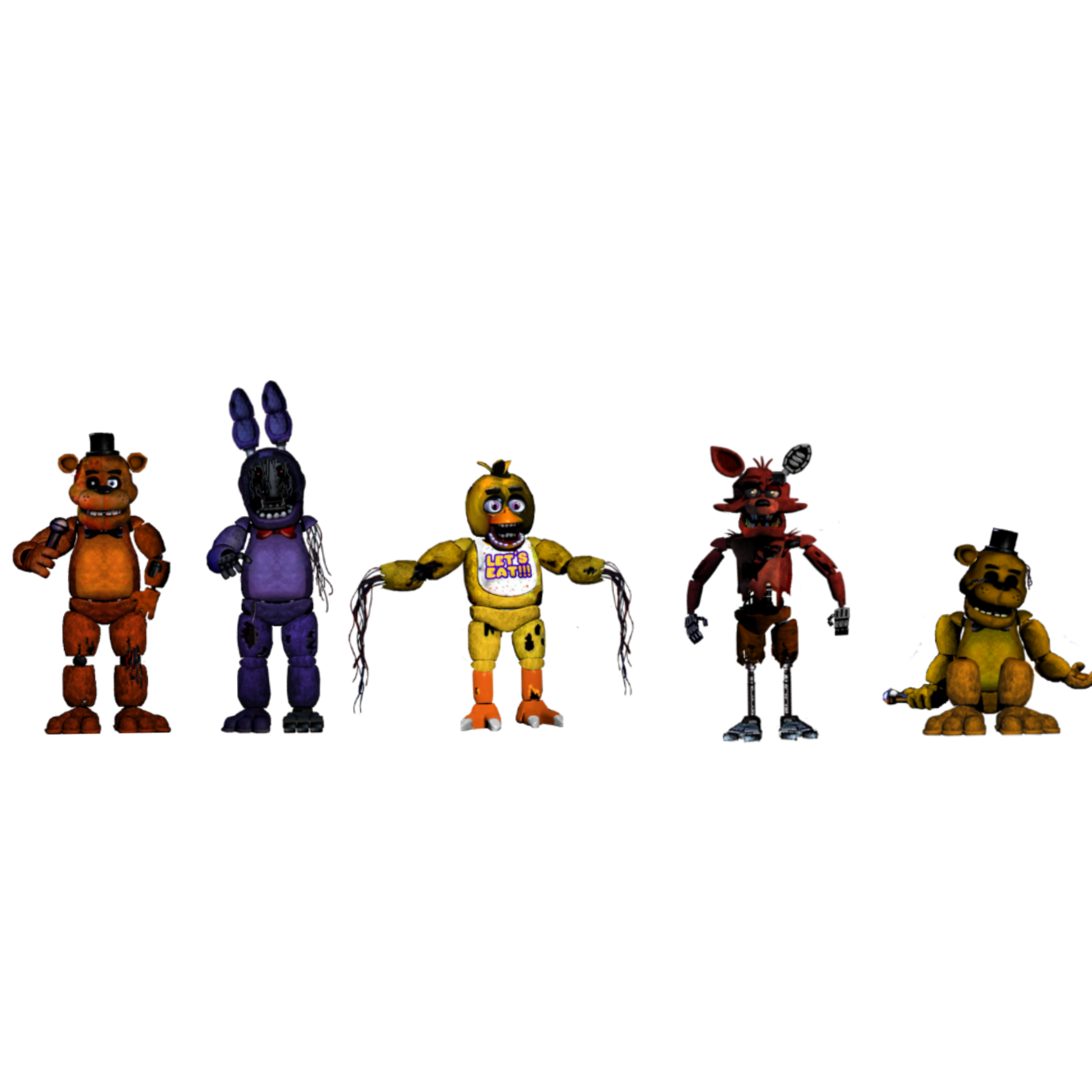 Are The Withered Animatronics From Fnaf 1Shop Cart - 0bdybkf