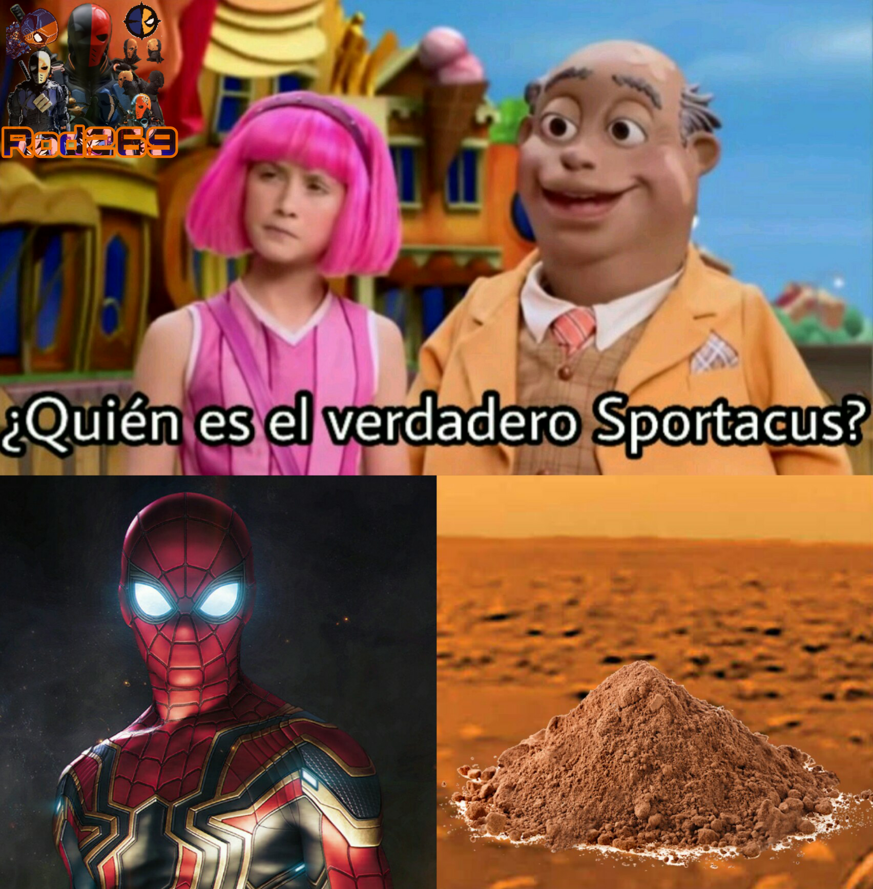 Spiderman Memes Momo Verdadero Sportacus